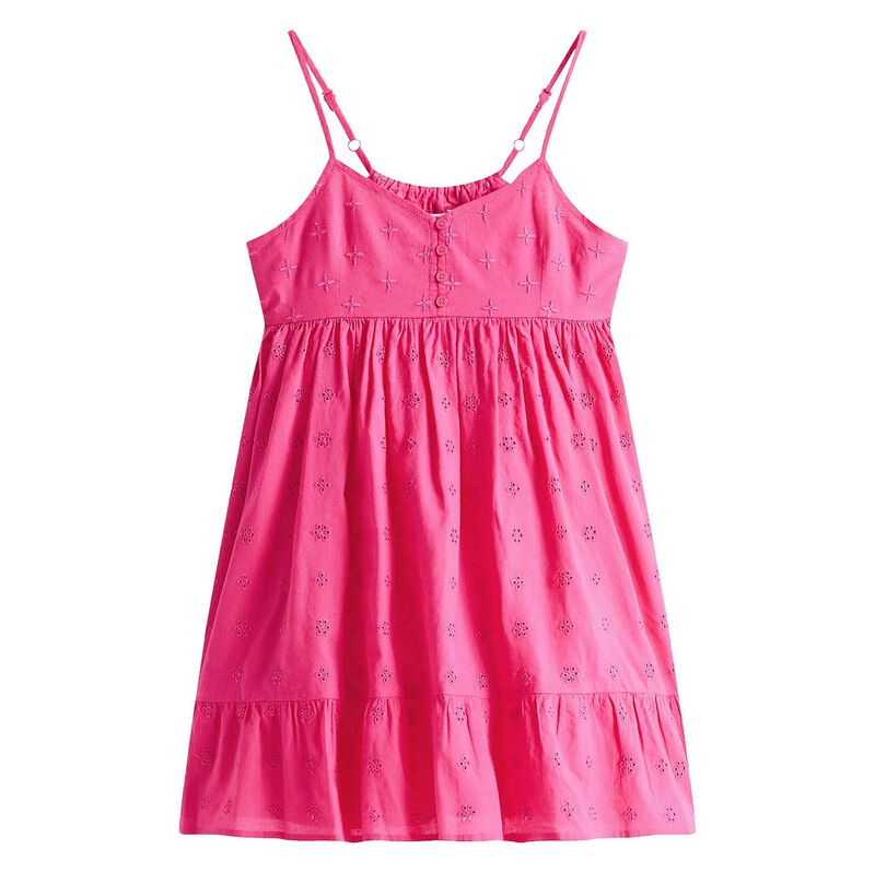 Tommy Hilfiger Broderie Anglaise Dress Sleeveless 8-10Y image number 0